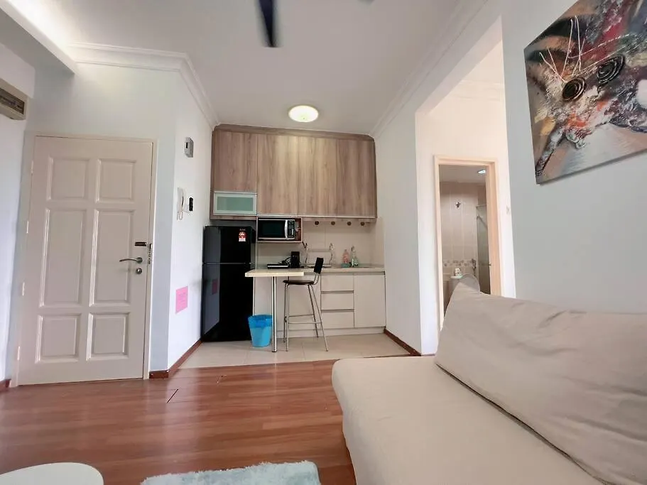 דירה קואלה לומפור Comfy Studio Casa Mutiara, Near Lrt Hang Tuah & Lalaport